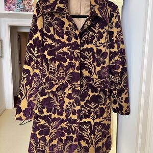 Elevenses Purple and Gold Jacket